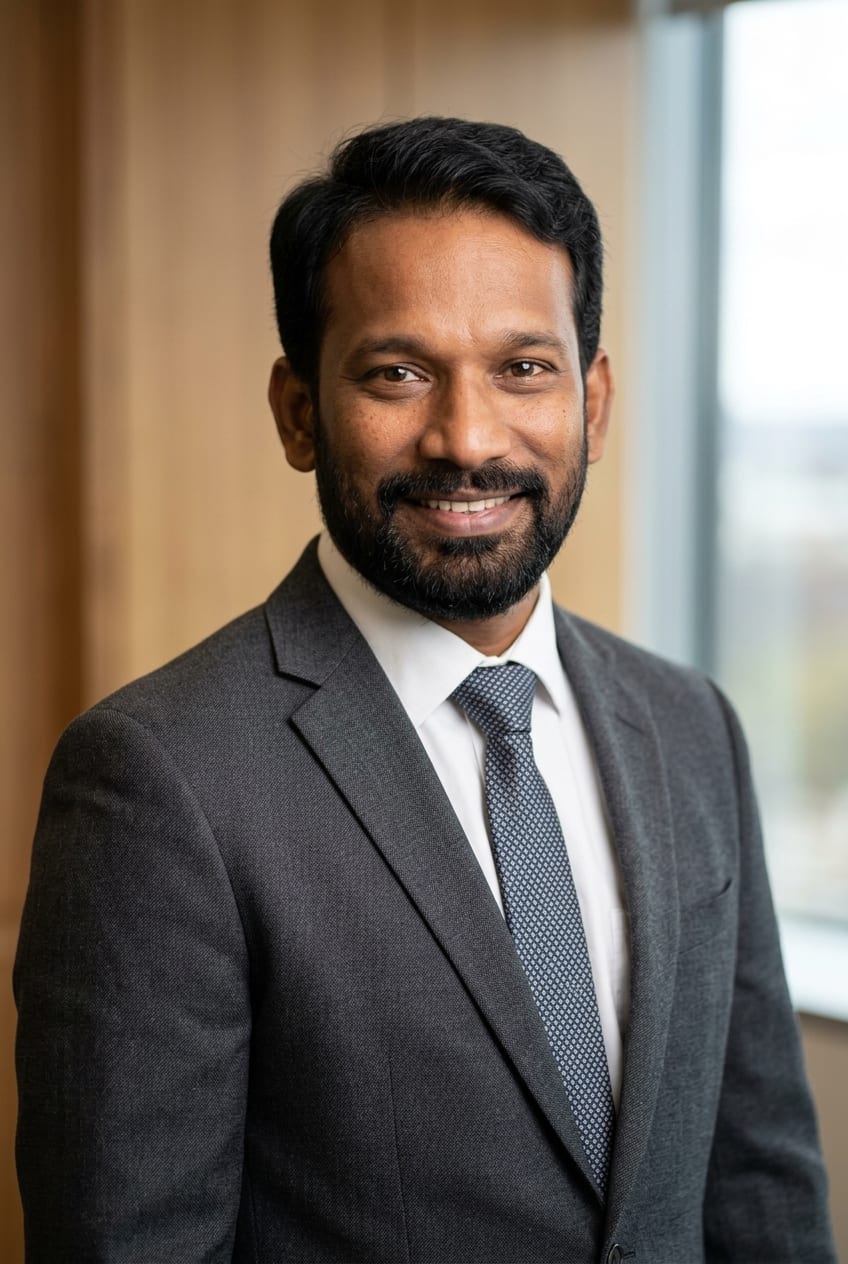Portrait of Naveen Reddy, Vertical Head of StayX Healthcare